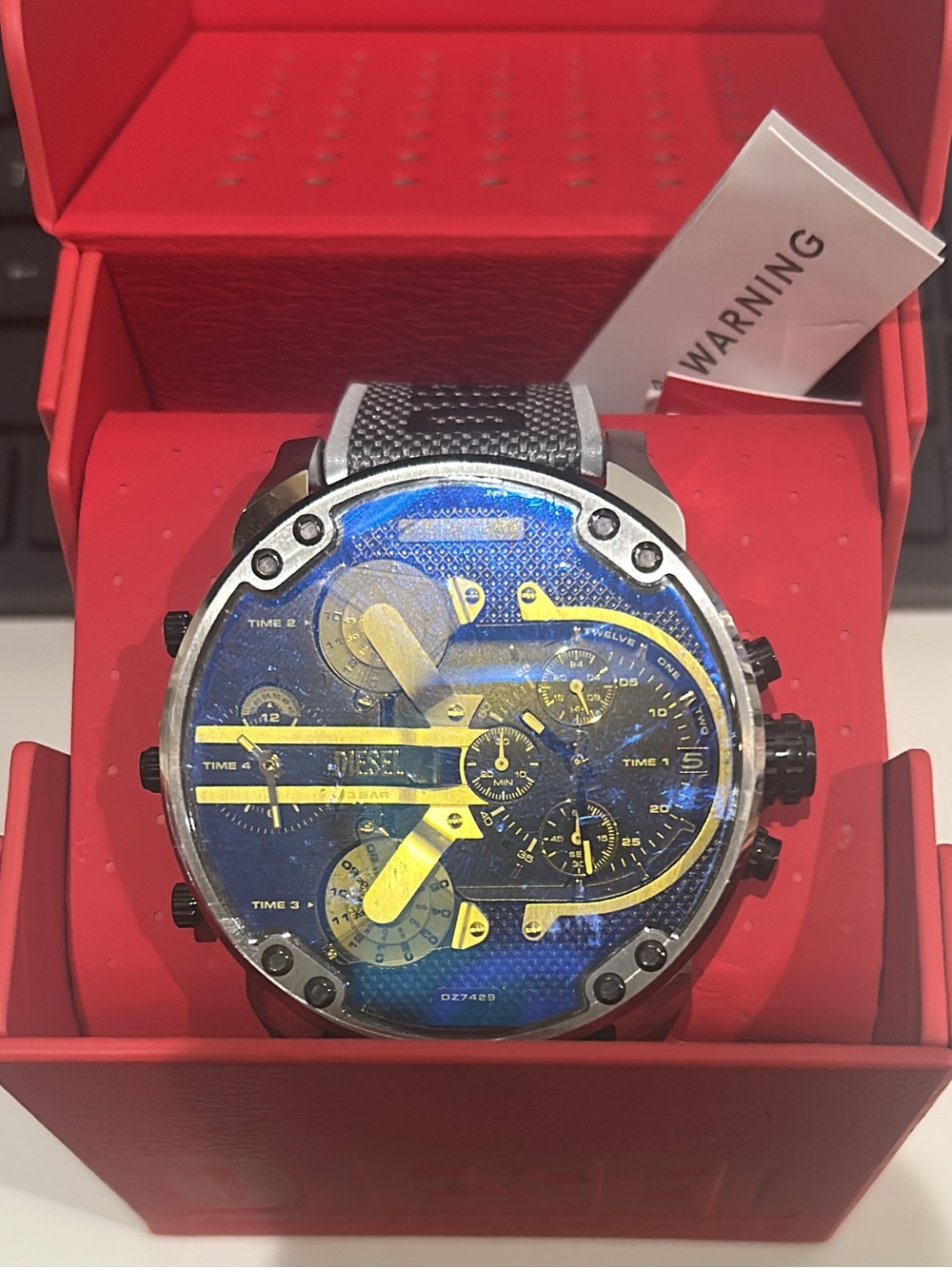Diesel Mr Daddy 2.0 Chronograph Quartz Nylon Strap Watch 57mm - Picture 2 of 7